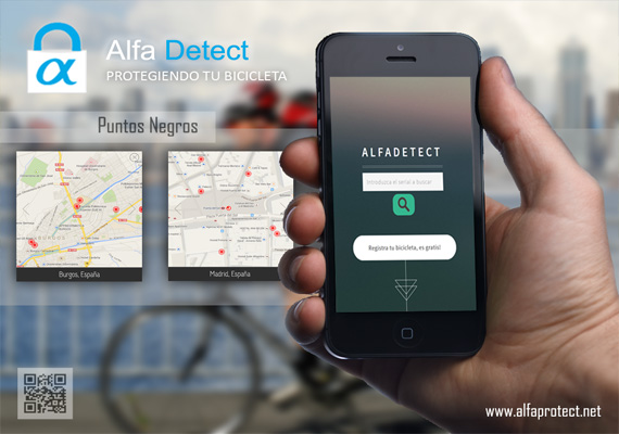 WebApp multiplataforma Android/iOS/FirefoxOS/WindowsPhone de detección de puntos negros por robos de bicicletas próximos a tu localización.